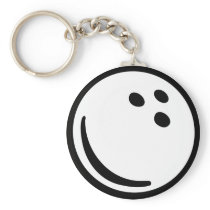 Bowling ball key chain