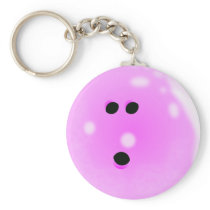 Bowling Ball Keychain