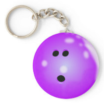 Bowling Ball Keychain