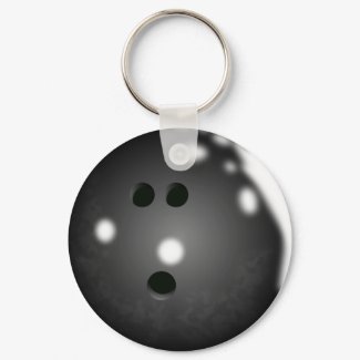 Black Bowling Ball Keychains Black Bowling Ball Keychains
