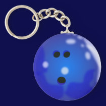 Bowling Ball Keychain keychains