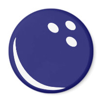 Bowling Ball Refrigerator Magnets