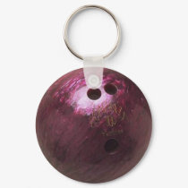 bowling ball photo keychains