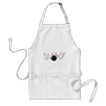 Bowling Ball & Pins: 3D Model: Apron