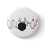 Bowling Ball & Pins: 3D Model: