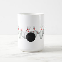 Bowling Ball & Pins: 3D Model: Coffee Mug