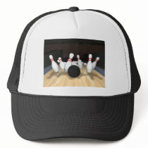 Bowling Ball & Pins: 3D Model: Mesh Hat