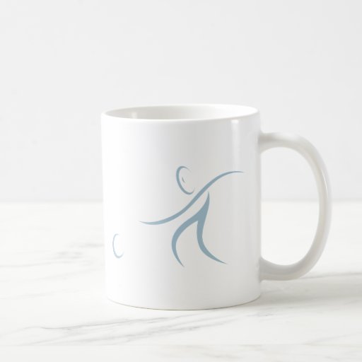 Bowling Ball Player Icon Mugs