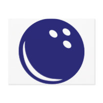 Bowling Ball Postcards