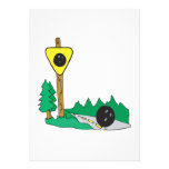 Bowling Ball Sign Invites