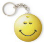 Bowling Ball Smiley Face Key Chain