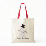 Bowling Ball Snowman Christmas bags