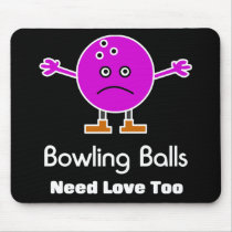 Bowling Balls mousepads by No_Con_Products Bowling Balls mousepads