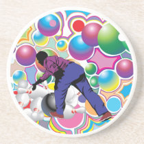 Bowling Beverage Coasters
