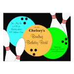 Bowling Birthday Bash Party Invitation