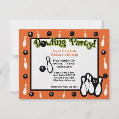 Bowling Birthday Party Invitations on Bowling Birthday Party Invitation Template This Is Your Index Html