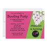Bowling Birthday Party Invitation