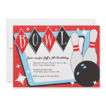 Bowling Birthday Party Invitations