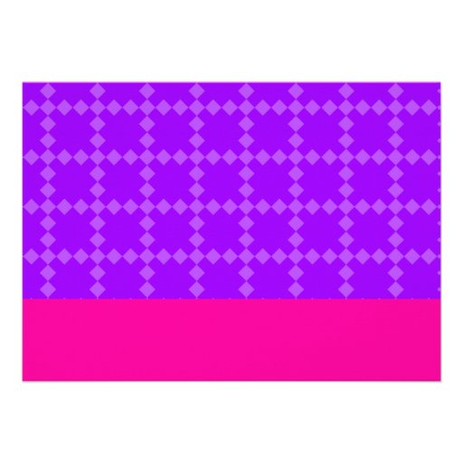 Bowling Birthday Party Invite - Pink and Purple