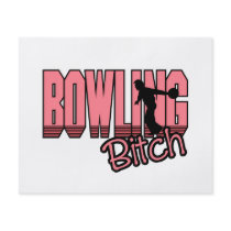 bowling bitch custom flyer