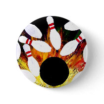 BOWLING BOWL STRIKE BUTTONS by Teo Alfonso