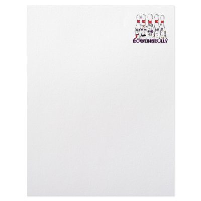 bowling bully custom letterhead by sports_shop