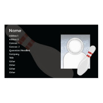 Bowling - Business business cards