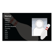 Bowling - Business Business Card Template