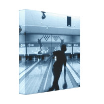 Bowling Canvas Print
