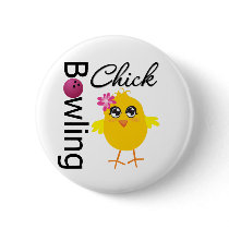 Bowling Chick Buttons