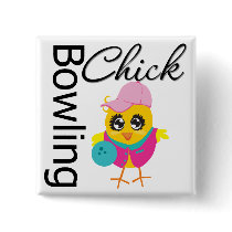Bowling Chick Pins