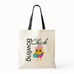 Bowling Chick Canvas Bag