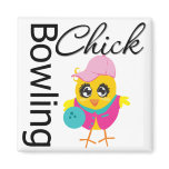 Bowling Chick Magnet