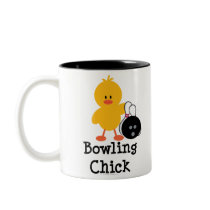 Bowling Chick Mug