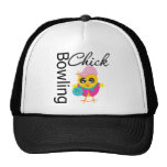 Bowling Chick Trucker Hats