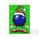 Bowling Christmas cards by FunGraphix Bowling Christmas cards