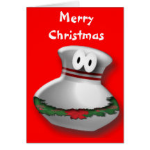 Bowling Christmas Card