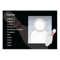 Bowling - Chubby business cards