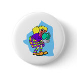 Bowling Clown Pinback Buttons
