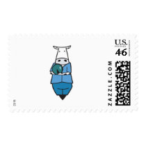 bowling cow postage