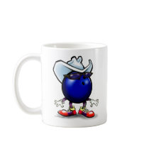 Bowling Cowboy Coffee Mug