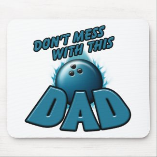 Bowling Dad Mouse Pad