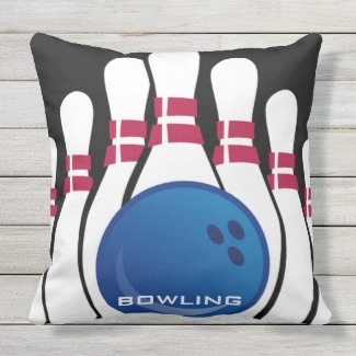 Bowling Design OUTDOOR pillow