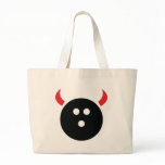 Bowling Devil Canvas Bag