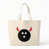 Bowling Devil Canvas Bag