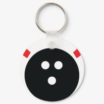 Bowling Devil keychains