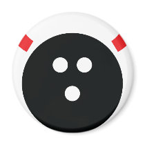Bowling Devil Magnets