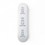 Bowling Drives Me Crazy Skateboard Deck