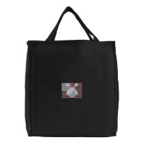 Bowling embroidered bags