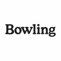 Bowling embroidered shirts